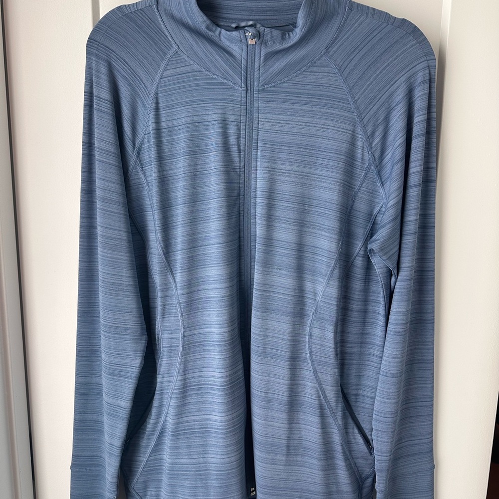 Athleta Blue Full-Zip jacket